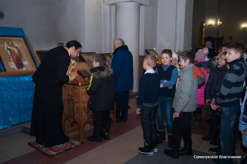 Детская литургия и день молодежи, Семилуки (1)