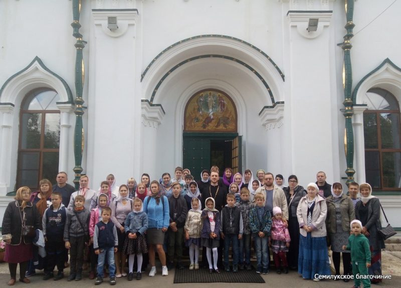 Паломничество латненцев в Толшево