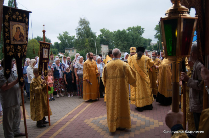 Семилуки, престольный праздник, 2016 год