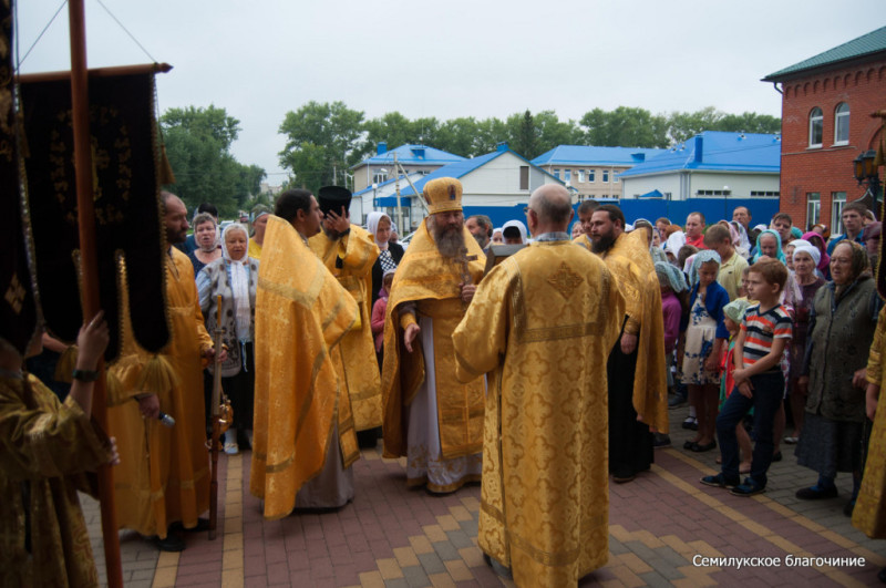 Семилуки, престольный праздник, 2016 год