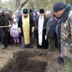 Перезахоронение схимонаха Лазаря, 19 октября 2016 года