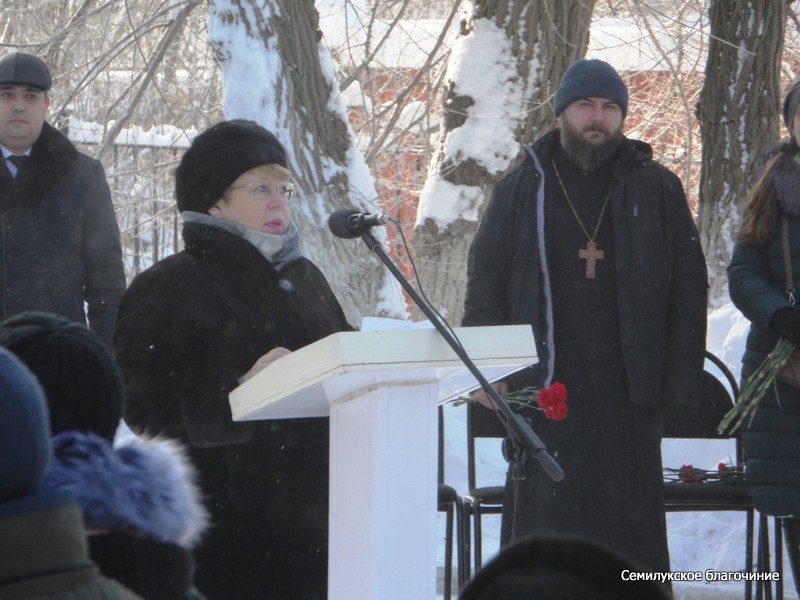 Семилуки, Митинг, освобождение в годы ВОВ, 2018 (4)