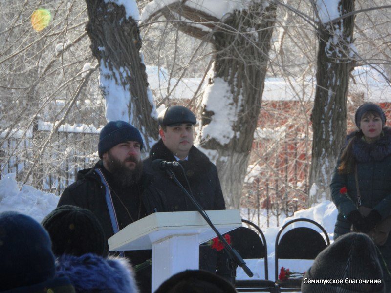 Семилуки, Митинг, освобождение в годы ВОВ, 2018 (5)