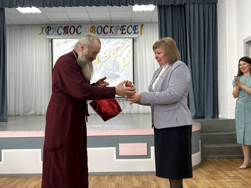 Праздник Пасхи Христовой в Семилукском интернате-2026 (6)
